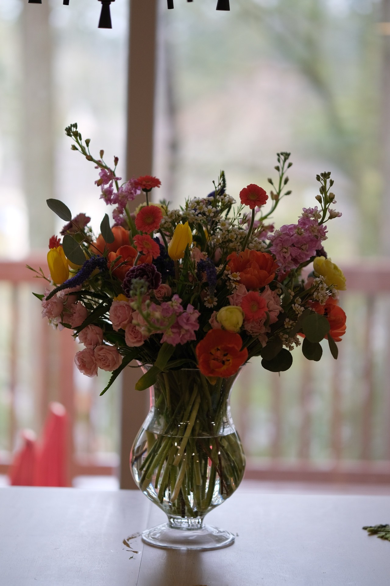 Colorful mixed bouquet